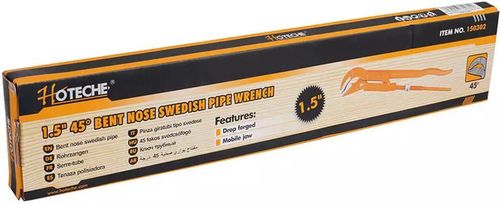 купить Ручной инструмент Hoteche 150302 Ключ для труб рычажный 45° 1.5" в Кишинёве 