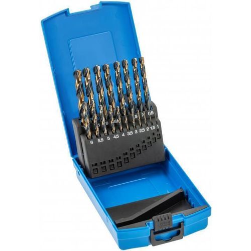 купить Сверло Hoegert HT6D900 сверла по металлу 19 шт (1-10мм) в Кишинёве 