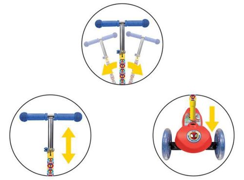 cumpără Trotinetă As Kids 5004-50253 AS Trotineta Plus Spidey and his amazing friends în Chișinău 