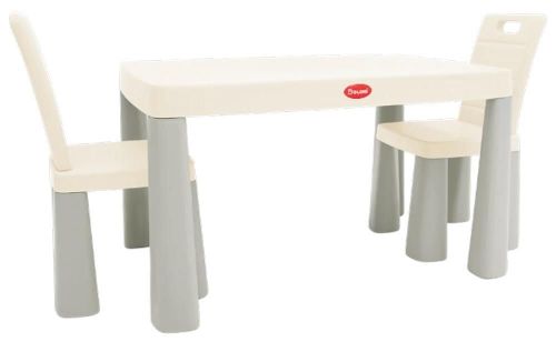 cumpără Set de mobilier pentru copii Richi (04680/11) Masa in set cu scaune gri/alb în Chișinău 