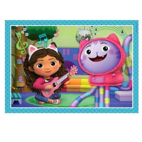 купить Пазл Clementoni Puzzle 4in 1 Gabby's Dollhouse (21524) в Кишинёве 