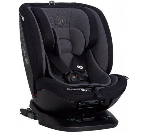 Scaun auto rotativ Kinderkraft Xpedition Black (0-36 kg) 