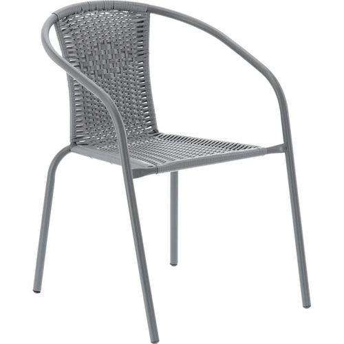 cumpără Mobilier pentru grădină Chomik Комплект садовой мебели Bistro серый-стол/NEO5252/+2 стула /NEO6983/ Серый în Chișinău 