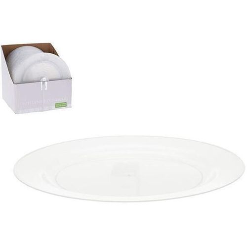 купить Набор посуды Excellent Houseware 49663 Набор тарелок 4шт 23cm, прозрачные в Кишинёве 