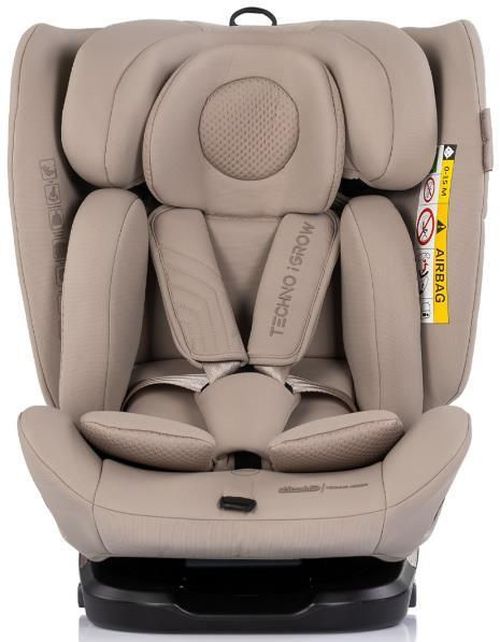 cumpără Scaun auto Chipolino STKTHG02603LA I-Size 40-150cm Isofix 360 Techno iGrow latte în Chișinău 