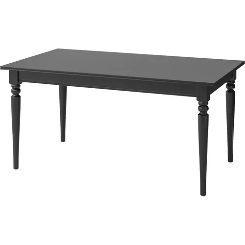 cumpără Masă Ikea Ingatorp 155/215x87 (Negru) în Chișinău 