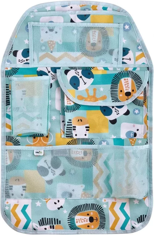 купить Аксессуар к детским автокреслам BabyJem 334 Organizator pentru scaun auto Jungle Albastru в Кишинёве 