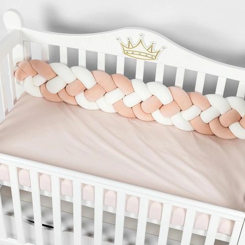 купить Бортик для кроватки PernaMea Cosita Pudra 120x20cm (PM.101756/9) в Кишинёве 