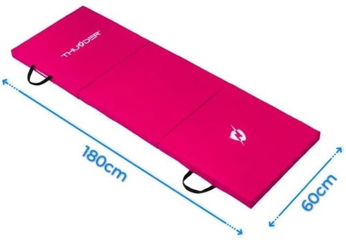 купить Инвентарь для йоги Thunder Складной гимнастический мат Розовый (MG-01-PINK) в Кишинёве 
