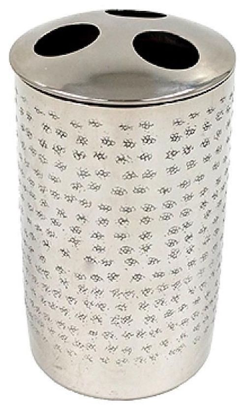 купить Стакан для зубных щёток MSV 52197 FES Argintiu в Кишинёве 