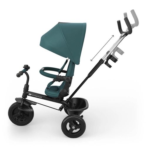 купить Велосипед-коляска KinderKraft Aston 2 Plus Green (KRASTO02GREPL00) в Кишинёве 