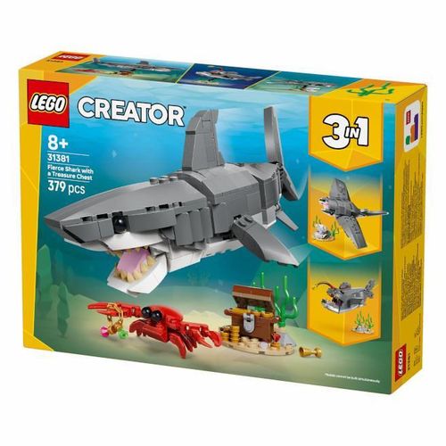 купить Конструктор Lego 31381 Fierce Shark with a Treasure в Кишинёве 