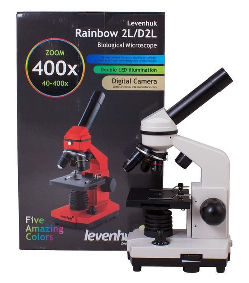 купить Микроскоп Levenhuk Rainbow 2L Moonstone в Кишинёве 