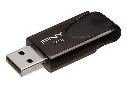 купить 128GB USB Flash Drive PNY Attache 4 3.1, Black, USB 3.1, FD128ATT431KK-EF (memorie portabila Flash USB/внешний накопитель флеш память USB) в Кишинёве 