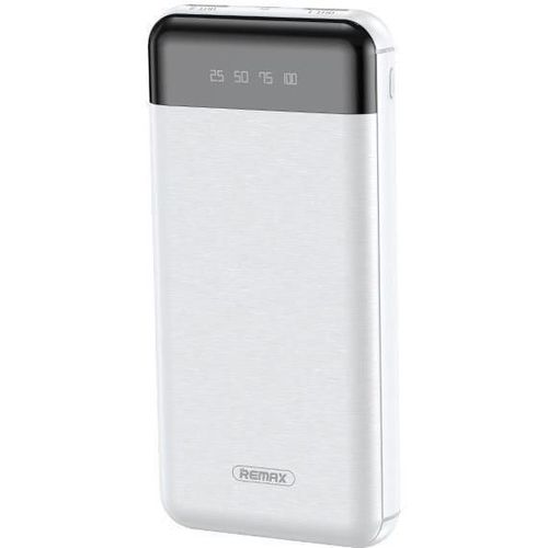 купить Аккумулятор внешний USB (Powerbank) Remax RPP-195 White, 20000mAh в Кишинёве 