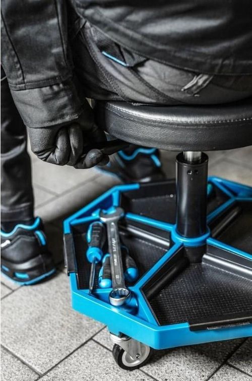 cumpără Accesoriu auto Hoegert HT7G559 Стул автослесаря с регулировкой высоты în Chișinău 