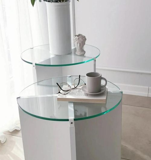 cumpără Măsuţă cafea Trendy Crin-Alb (2 bucăți) în Chișinău 