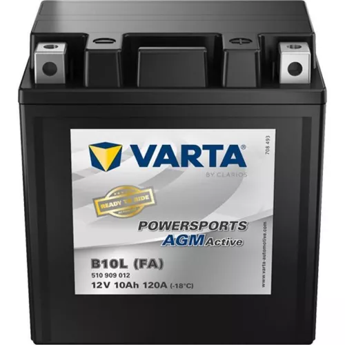 купить Автомобильный аккумулятор Varta 12V 10AH 120A(EN) клемы 0 (133x90x142) YB10L-A2 AGM (510909012I312) в Кишинёве 