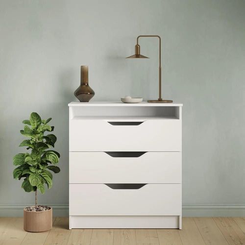 cumpără Comodă MebelStar 800 LILU 81x40x89 White (MBS-1301) în Chișinău 