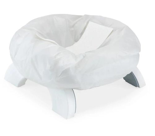 купить Детский горшок BabyJem 591 Olita portabila 2in1 Soft Green в Кишинёве 