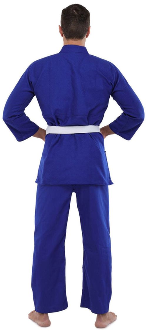 купить Одежда для спорта SUHS 12144 Синее хлопковое кимоно для дзюдо, 170 см, 450 г/м2 CO-7697 в Кишинёве 