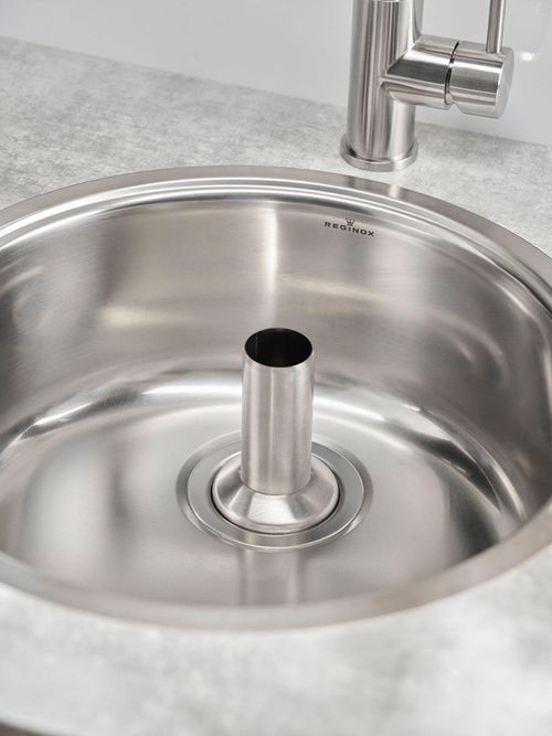 купить Сифон для кухонной мойки Reginox R38567 Outlet Pipe KG 13cm в Кишинёве 