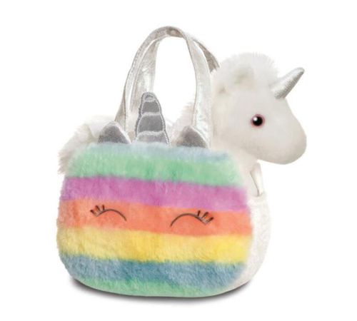 купить Мягкая игрушка miscellaneous AUR 200627A Fancy Pals Unicorn, 20cm в Кишинёве 
