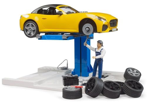 cumpără Mașină Bruder 62112 Set de joaca Centru service auto, 61475 în Chișinău 