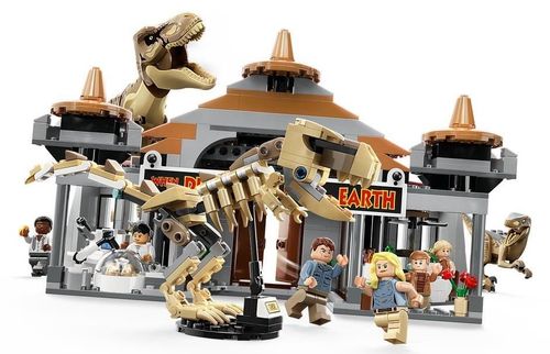 купить Конструктор Lego 76961 Visitor Center: T. rex & Raptor Attack в Кишинёве 