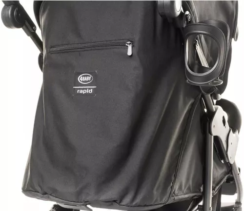 купить Детская коляска 4Baby Rapid 2024 Black в Кишинёве 