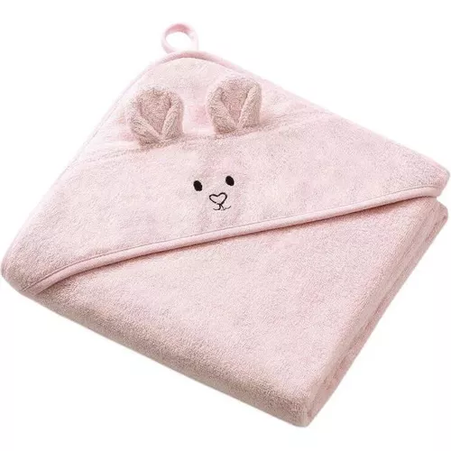 cumpără Accesoriu pentru baie BabyOno 1553/04 Prosop din bambus de baie cu gluga roz 100x100 în Chișinău 