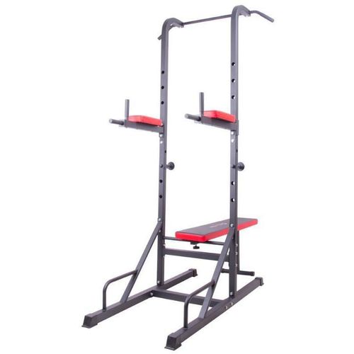 cumpără Antrenament de forţă inSPORTline 12561 Set Aparat Power Tower (120 kg) + 3 bare + discuri IN12433/20597 în Chișinău 