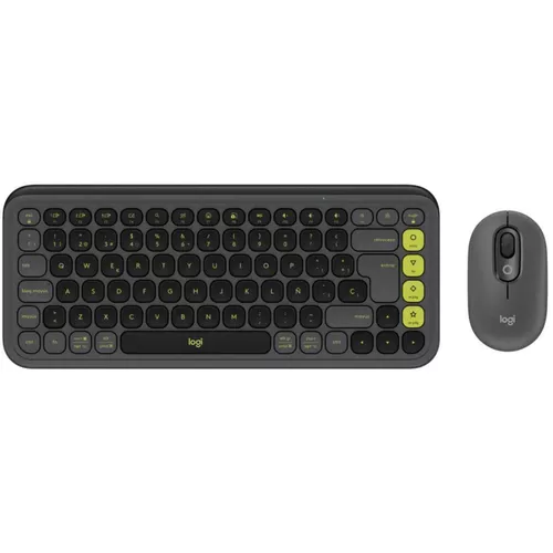 cumpără Tastatură + Mouse Logitech POP Icon COMBO, Graphite în Chișinău 