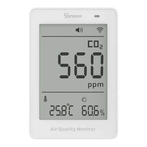 cumpără Senzor Sonoff Matter Over Wi-Fi Air Quality Monitor AirGuard CO2 (SAWF-08P) în Chișinău 