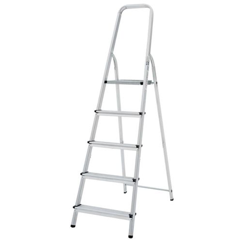 cumpără Scară Lider-Tech AF0105A Scara cu suport aluminiu, 5 trepte, H=1.66m, sarcina max.150kg în Chișinău 