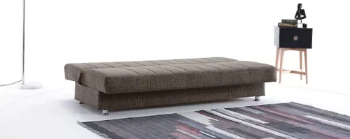 купить Диван Trendy Economix, extensibila cu lada de depozitare, 190x82x80, Maro в Кишинёве 