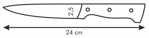 cumpără Cuțit Tescoma 880505 Universal Home Profi 13cm în Chișinău 