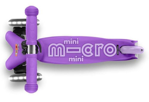 купить Самокат Micro MMD141 Mini Deluxe LED Purple в Кишинёве 