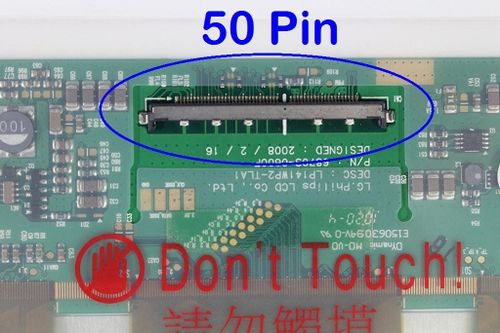 купить Display 14.1" LED 50 pins WXGA+ (1440x900) Brackets Up for Dell Latitude E6400  B141PW04 V.0 HW0A в Кишинёве 
