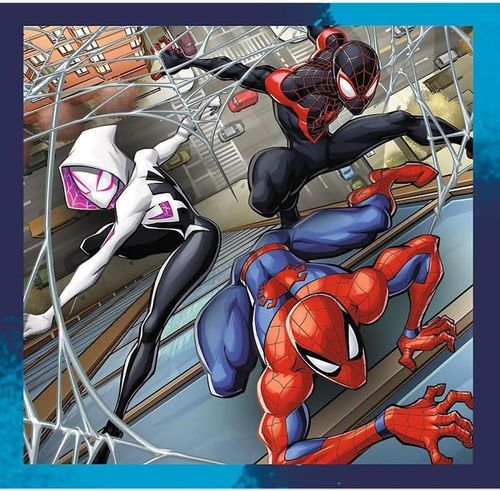 купить Головоломка Trefl 34874 Puzzles 3in1 Spider friends, Disney Marvel Spiderman в Кишинёве 
