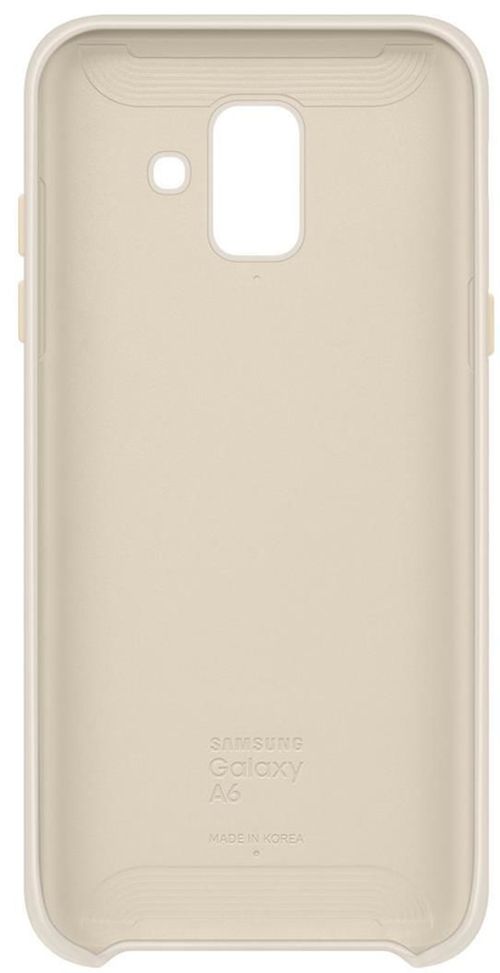 cumpără Husă pentru smartphone Samsung EF-PA600, Galaxy A6, Dual Layer Cover, Gold în Chișinău 