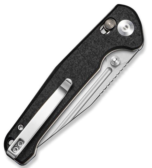купить Нож походный Sencut S25046-2 Glenspar, G10 Shredded negru, Crossbar Lock в Кишинёве 