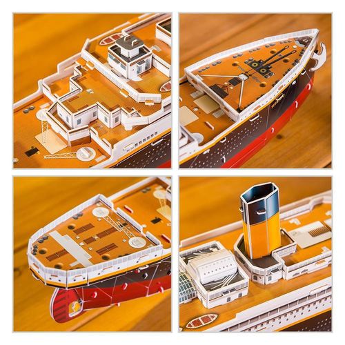 купить Конструктор Cubik Fun T4011h 3D Puzzle Titanic (large) в Кишинёве 
