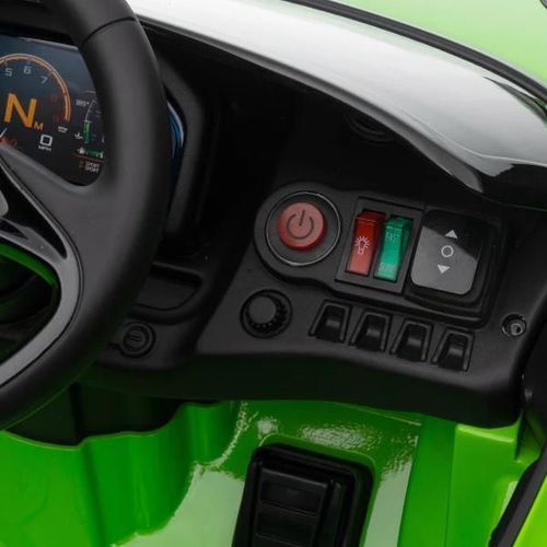 cumpără Mașină electrică pentru copii Kids car 8350093-2R_Green McLaren 765LT, 12V7AH, scaune din piele în Chișinău 
