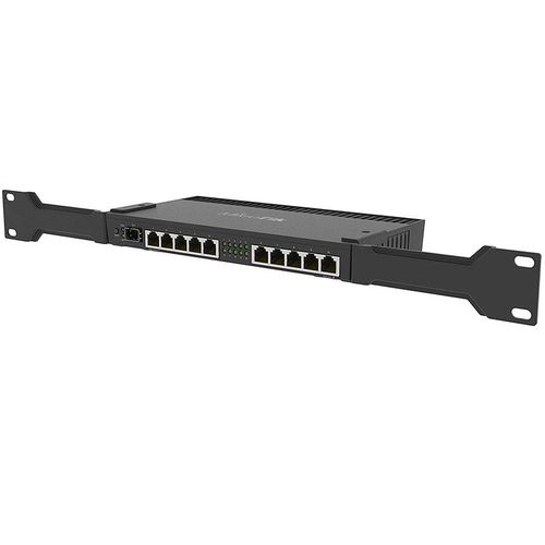 купить Mikrotik RouterBOARD 4011iGS+ 1U rackmount case (RB4011iGS+RM), CPU AL21400 Quad-core 1.4GHz, 1GB, 10 ports 10/100/1000, 1xSFP+, PoE-out в Кишинёве 