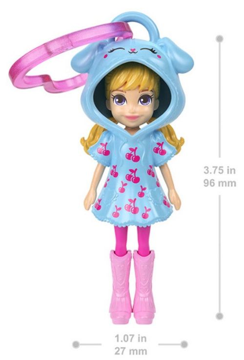 купить Кукла Mattel JMN38 Polly Pocket cu breloc (în asort.) в Кишинёве 