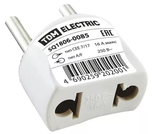 купить Адаптер электрический Magnum Adaptor-Priza USA-EU 16A, 2P+E 13875 в Кишинёве 
