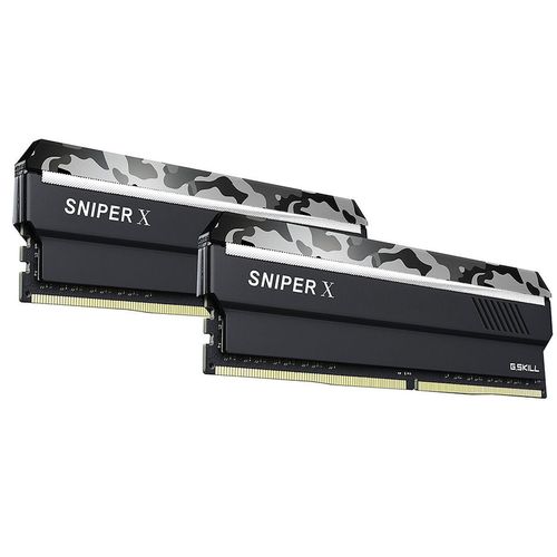 cumpără 32GB DDR4 Dual-Channel Kit G.SKILL SnipX F4-3200C16D-32GSXFB 32GB (2x16GB) DDR4 PC4-25600 3200MHz CL16, Retail (memorie/память) în Chișinău 