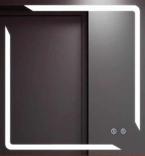 купить Зеркало для ванной Bayro Smart 700x800 LED touch c подогревом в Кишинёве 