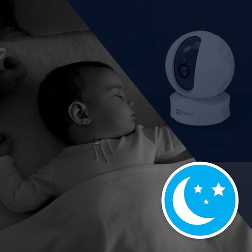 купить Камера наблюдения EZVIZ CS-CV246-B0-3B2WFR (Wi-Fi mini PT 2Mpx) в Кишинёве 